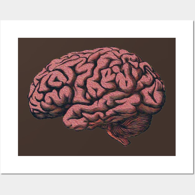 Brain Wall Art by whatwemade